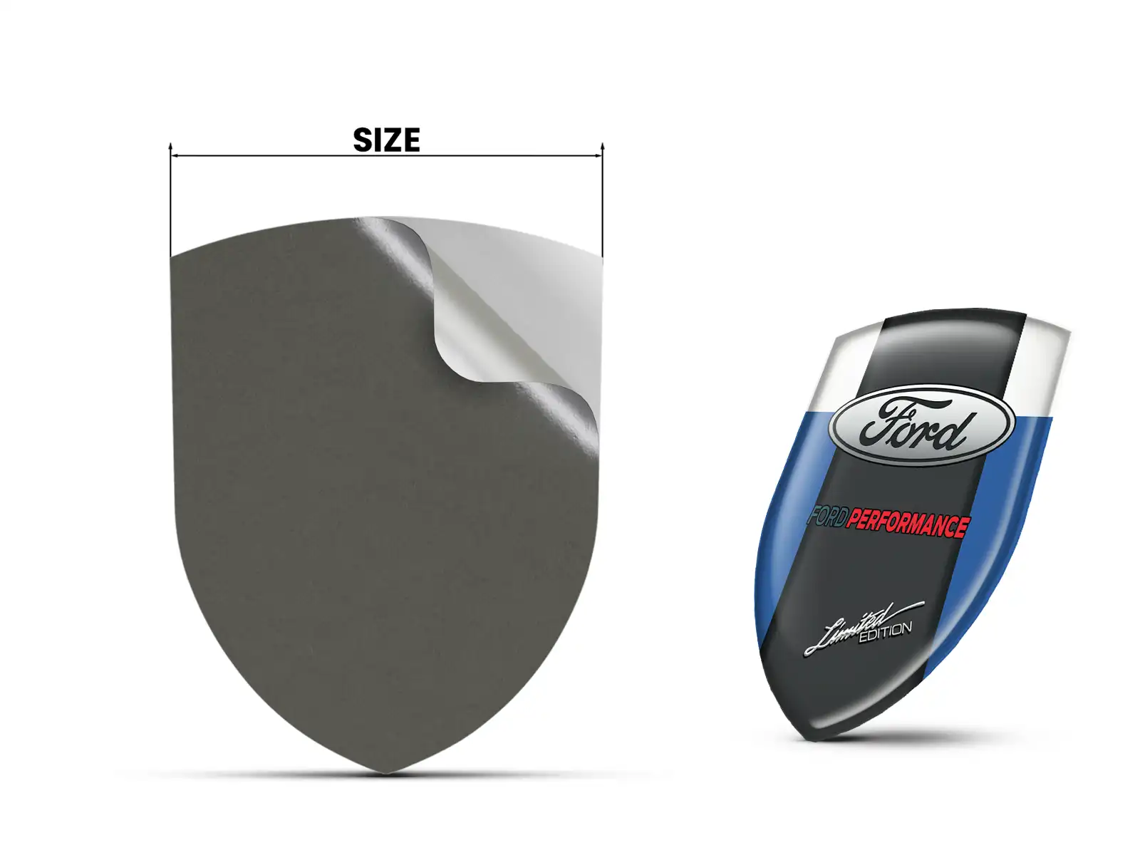 Ford Adesivi Permanenti Pro Max Chic Durevoli Design